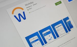 Workday App Screen