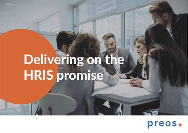 Preos Delivering on the HRIS research report front cover